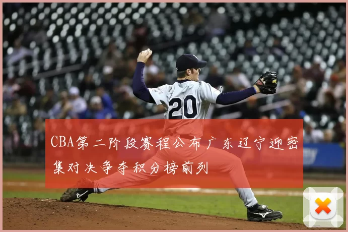 CBA第二阶段赛程公布广东辽宁迎密集对决争夺积分榜前列